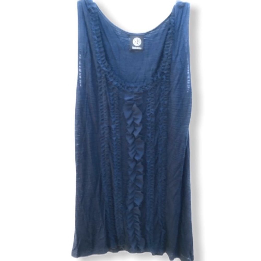 Bobeau Navy Tank Top